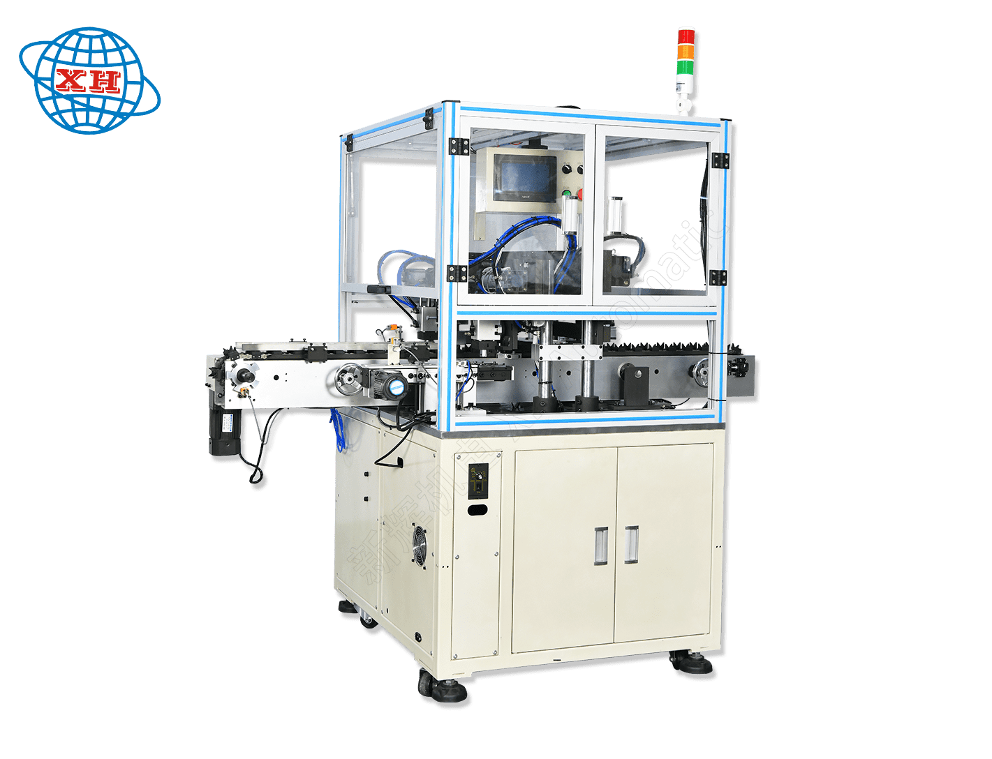 自動端板換向器一體機